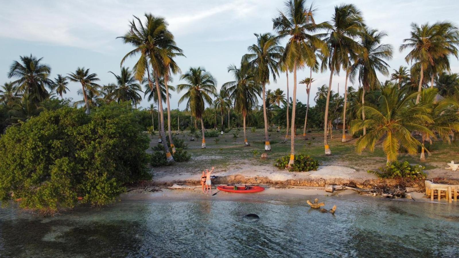 Santa Lova Eco-Hostel Isla Tintipan Tintipan Island Екстер'єр фото
